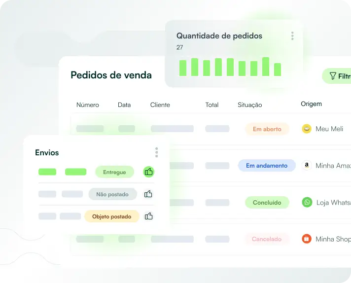 Gestão sincronizada do estoque ao financeiro